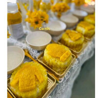 Khuôn áo, nón, bao tay silicon trang trí bánh, thạch, xôi xinh xỉu