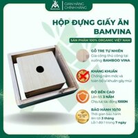 Khuôn Bánh Chưng Gỗ Tre BAMVINA, bộ khuôn làm bánh chưng lễ tết thông minh tiện lợi