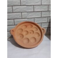 khuôn bánh đất nung, khuôn bánh khọt 10 lổ ( không nắp)