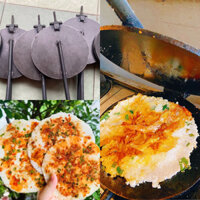 khuôn Bánh ép Huế 22cm có đầu nhọn dễ lật bánh