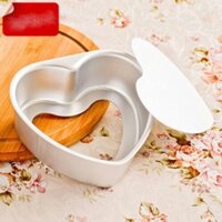 KHUÔN BÁNH GATO HÌNH TIM ĐẾ RỜI. SIZE 20cm