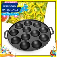 Khuôn bánh khọt 10 lỗ Vạn Lợi Dragon