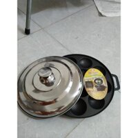 Khuôn bánh khọt 12 lỗ có chống dính