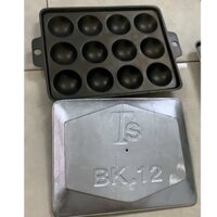 Khuôn Bánh Khọt Vuông Chống Dính 9 Bánh/ 12 Bánh