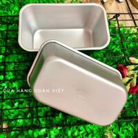 Khuôn Bánh Mì Hoa Cúc, Bánh Bông Lan, Khuôn Nhôm Đúc Chữ Nhật- Nhiều Size. Đồ Gia Dụng nhà bếp pha chế làm bánh nguyên liệu - A05