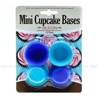 Khuôn Bánh Mini Silicon Uncle Bills 12 Cái (Giao Màu Ngẫu Nhiên)