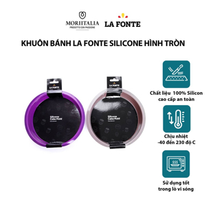 Khuôn Bánh Silicone La Fonte YY20855 - 26 cm