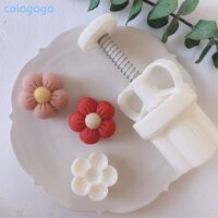 Khuôn Bánh Trung Thu Bằng Nhựa COLO Hình Hoa DIY Bánh Ngọt Tiện Ích Cho Lễ Hội Trung Thu
