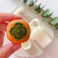 Khuôn bánh trung thu hồng nhỏ đáng yêu 15g20g khuôn bánh trung thu bánh trung thu mini nhân Tuyết Gia dụng 50g Khuôn Bánh đậu xanh ép tay khuôn bánh dứa khuôn bánh