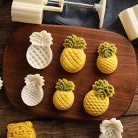 [Khuôn bánh trung thu] Khuôn giòn dứa Ke Home Ice Soybean Hand Pressed Embossed Mooncake Ice Crop Pastry Make Mung Bean Cake Tools