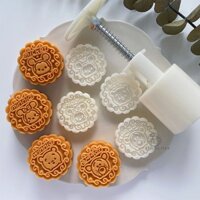 [Khuôn Bánh Trung Thu] Phim Hoạt Hình Disney Mickey Snoopy Cha Mẹ-Con Bấm Tay Khuôn Bánh Trung Thu Khuôn Hoạt Hình Bộ Sưu Tập Khuôn Pasta Cấp Thực Phẩm