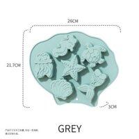 Khuôn bánh,rau câu silicon sao biển