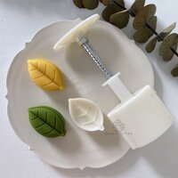 Khuôn Cắt Bánh Trung Thu Hình Chiếc Lá 25-35g