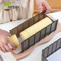 Khuôn cắt cuộn Thụy Sĩ SPDD, Máy cắt cuộn bánh nhựa 3 / 3.5 / 4cm, Dụng cụ phân lớp bánh Chính xác Cắt đều Độ dày bột Hướng dẫn làm bánh ngọt