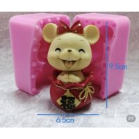 Khuôn chuột ngồi hũ vàng