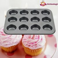 Khuôn Cupcake 12 lỗ