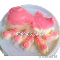 Khuôn đàn heo mẹ, heo con làm bánh, rau câu, khuôn trung thu loại 450 gram  Mã số 1199