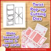 Khuôn Dao _ Sổ Lưu Niệm DIY Khuôn Dao Thép Carbon Khuôn Dao Trẻ Em Giáo Dục DIY Dập Nổi Khuôn Dao Cửa Sổ