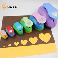 Khuôn dập nổi MKEB kiểu trái tim 9-75mm làm đồ thủ công DIY cho trẻ em