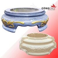 Khuôn Đôn Chậu Tròn 1 mét - Đôn Chậu Tròn 82cm
