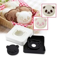 KHUÔN ÉP BÁNH MÌ GẤU TRÚC PANDA 3D - CAO CẤP
