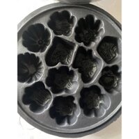 Khuôn gang đúc men làm bánh Bông lan