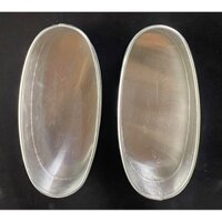 Khuôn hình Oval dài 10cm / 21cm rộng 10cm dùng làm bánh rau câu, bánh gato, bánh nướng