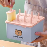 Khuôn kem que ăn được, dụng cụ làm kem đông lạnh, công cụ ma thuật làm kem tự làm