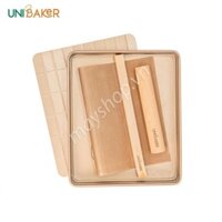 Khuôn kẹo Nougat chống dính cao cấp Unibaker ❤️ 60 viên ❤️ Đế rời ❤️ 5 chi tiết  - AmberShopVN