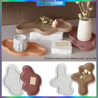 Khuôn Khay Hình Bầu Dục Thủ Công xiangbao Với Thiết Kế Silicon Chắc Chắn Cho Đồ Thủ Công Bê Tông