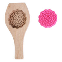 Khuôn Làm Bánh Bằng Gỗ In Bánh Trung Thu Hấp Bun Đậu Xanh Bánh Mì Kẹp Món Tráng Miệng Bánh Bí Ngô Bánh Gỗ