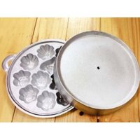 Khuôn làm bánh bông lan tạo hình 12 lỗ tiện dụng - khuonbanhbonglan