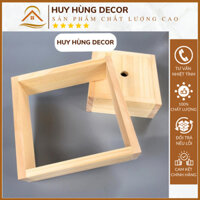 Khuôn Làm Bánh Chưng Thông Minh Bằng Gỗ Tự Nhiên, Bộ Khuôn Gỗ Làm Bánh Chưng Tiện Lợi