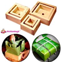 Khuôn Làm Bánh Chưng Thông Minh 14cm Bằng Gỗ