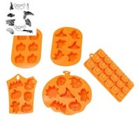 Khuôn làm bánh Halloween Búp bê ma Khuôn nướng bánh bí ngô DIY Bánh quy cắt bánh quy