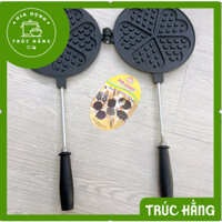 Khuôn Làm Bánh Kẹp bằng gang Chống Dính Dragon  Tàn Ong  (17.5cm x1.5cm)