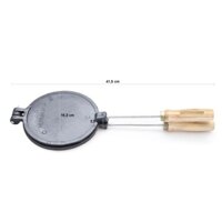 Khuôn Làm Bánh Kẹp Cuốn Bánh Ốc Quế Chống Dính Thơm Ngon Size Lớn-Nhỏ