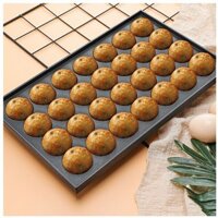 Khuôn làm bánh takoyaki, khuôn bánh bạch tuộc không dính,khuôn gang cao cấp,bền bỉ