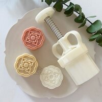 Khuôn Làm Bánh Trung Thu 50g Hình Cửa Sổ Bằng Nhựa diy
