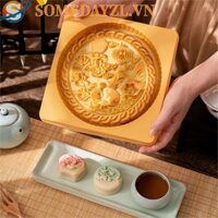 Khuôn Làm Bánh Trung Thu 600g Hình Tròn 3d Dày Dặn