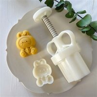 Khuôn Làm Bánh Trung Thu Hình Thỏ Bằng Nhựa DIY