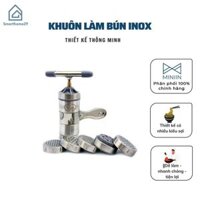 Khuôn Làm Bún Inox Cầm Tay ,Dụng Cụ Ép Bánh Canh , Bánh Lọt , Sợi Phở , Khoai Tây Nghiền Đa Năng - Hàng Loại 1 - Chính Hãng MINIIN