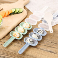 khuôn làm cơm nắm Cơm nắm trẻ em lắc lắc khuôn cơm nắm thực phẩm trẻ em lắc lắc làm cơm cho bữa ăn