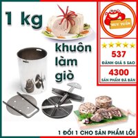 Khuôn làm giò inox 1kg, khuôn giò xào hay khuôn làm giò thủ