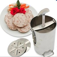 Khuôn Làm Giò Xào Inox 1-2 Kg, Khuôn Ép Giò Thủ, Khuôn Làm Giò Chả- Dụng Cụ Làm Giò - 1Kg