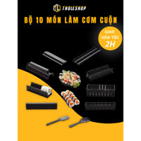 Khuôn Làm Sushi - Bộ Dụng Cụ Làm Cơm Cuộn 10 Món Chế Biến Món Sushi tại nhà 3778