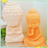 Khuôn làm tượng Phật, Khuôn Silicon 3D dùng làm tượng xà phòng, nến, thạch cao, keo pha lê, đồ trang trí .v.v...