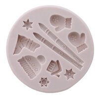 Khuôn Nghệ Thuật Thủ Công Khuôn Silicon Silicone Xà Phòng Bánh Kẹo Đất Sét Nến Nấu Ăn Trang Sức Bánh Trung Thu Sô Cô La Bánh Quy