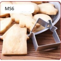 Khuôn nhấn bánh quy (cookie, cutter) - hình ngôi nhà