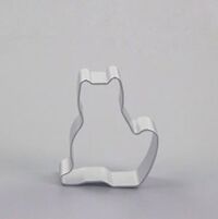 Khuôn nhấn cutter hình mèo mẫu 1